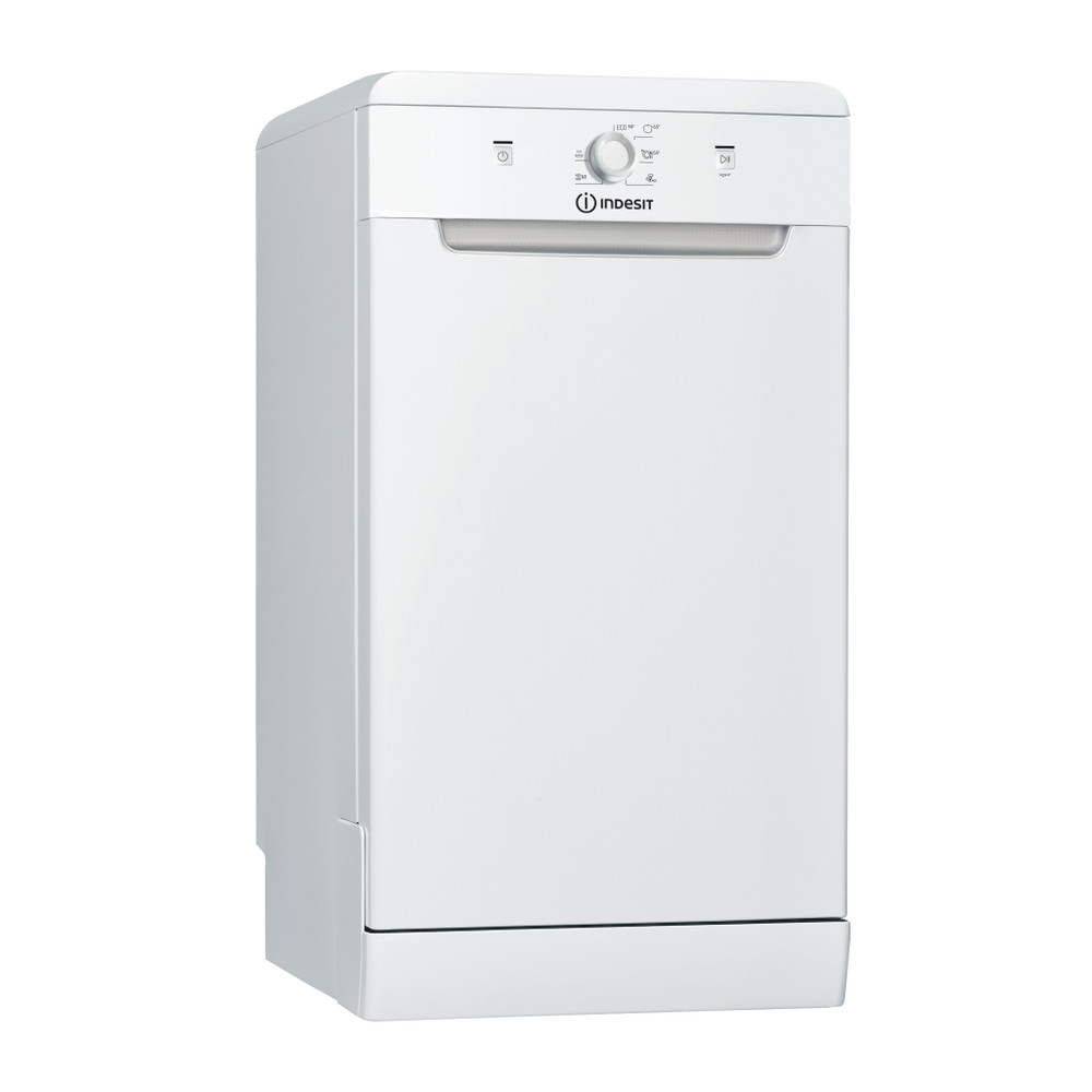 Indesit Dishwasher Free-standing DF9E 1B10 UK Free-standing F Perspective