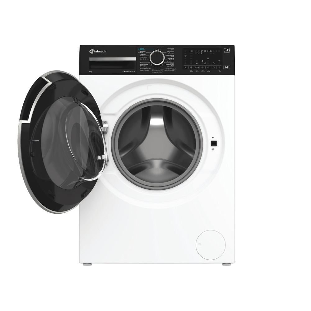 Bauknecht Lave-linge Appareil à pose libre BKWM8109 Blanc Chargeurs frontaux A Frontal open