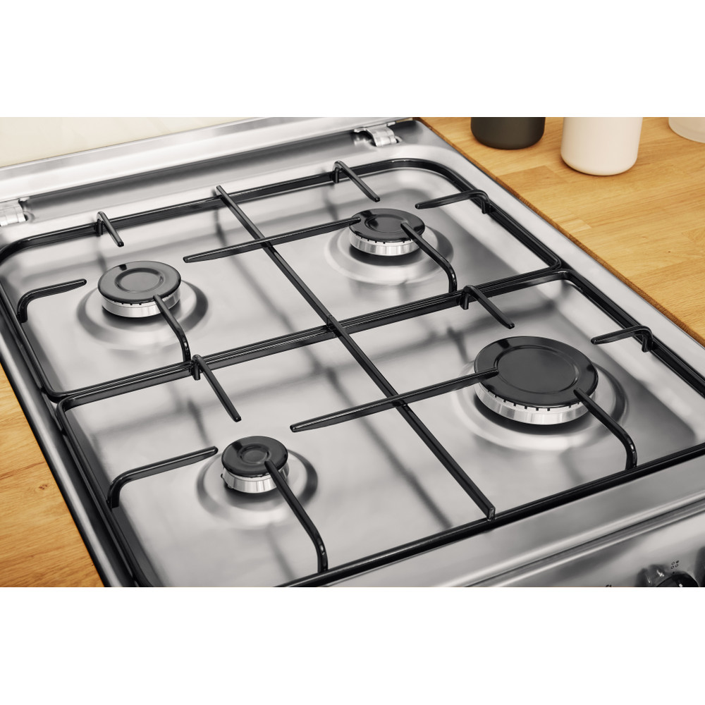 Indesit Pliit IS5G1PMX/E/1 Roostevaba teras Gaas Heating element