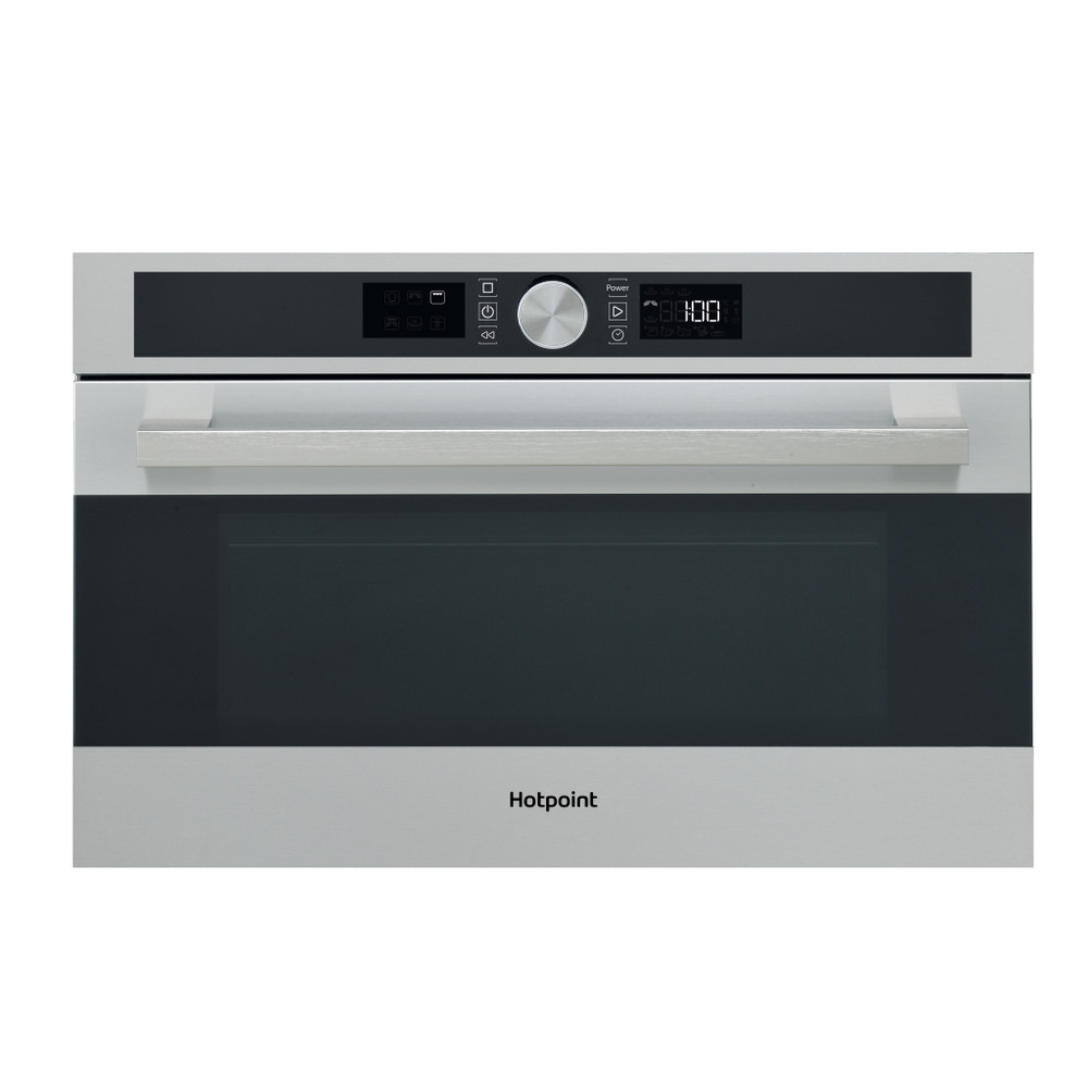 Hotpoint Microwave Built-in MD 554 IX H Stainless Steel Electronic 31 MW+Grill function 1000 Frontal