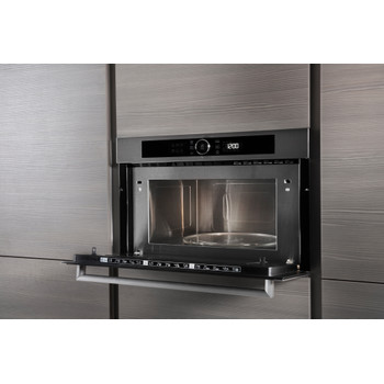 Whirlpool Мікрохвильова піч Вбудований (-а) AMW 731/IX Нержавіюча сталь Електронне 31 Мікрохвильова піч з функцією гриль 1000 Lifestyle perspective open