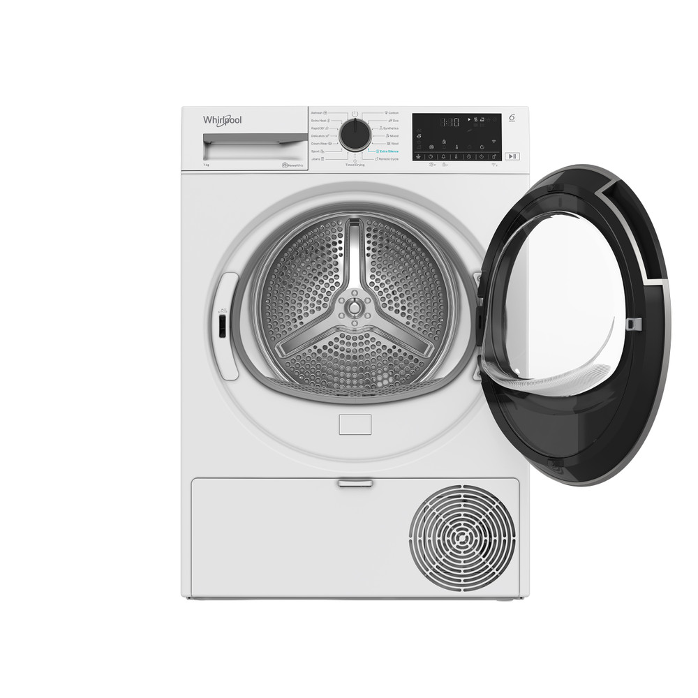 Whirlpool Szárító WPS C7X WBS EE Fehér Frontal open