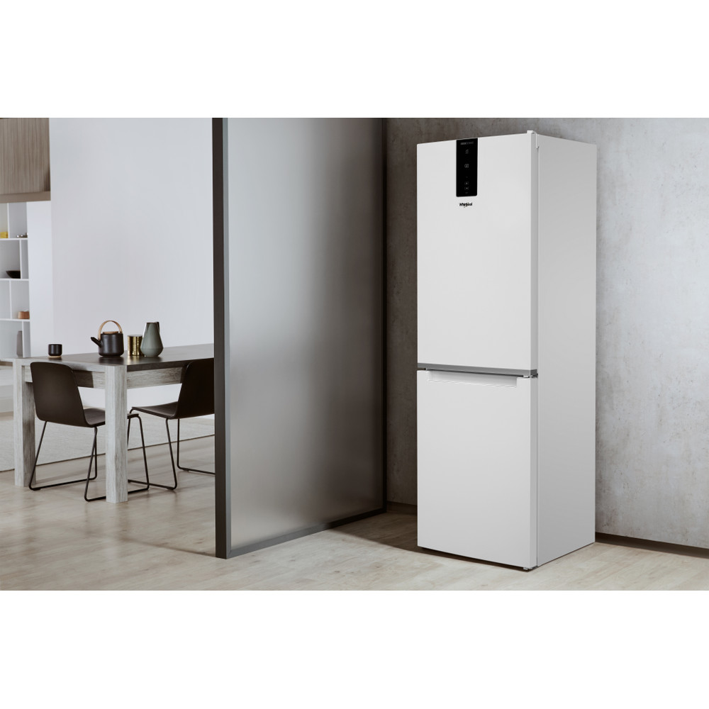 Whirlpool Kombinirani hladnjak Samostojeći W7 821O W Bijela 2 doors Lifestyle perspective