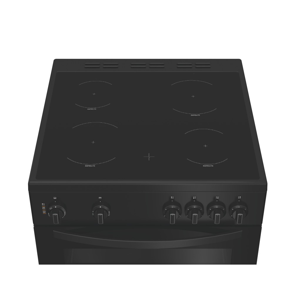 Indesit Double Cooker IDE6VMB Black A Heating element