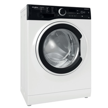 Whirlpool Maşină de spălat rufe Independent WRBSS 6249 S EU Alb Încărcare frontală C Perspective