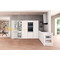 Whirlpool Šaldytuvo / šaldiklio kombinacija Įmontuojama WHC20 T573 Balta 2 doors Perspective open