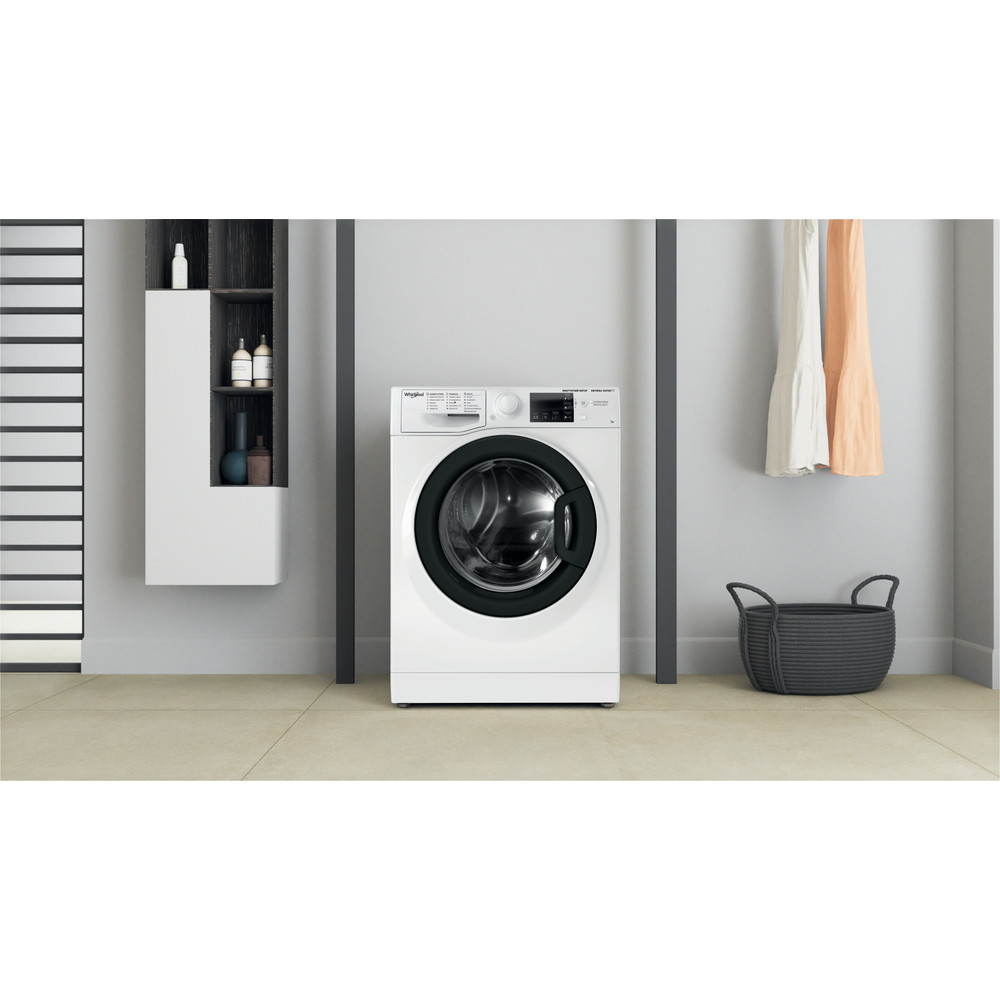 Whirlpool Пральна машина Соло WRSB 7259 WB UA Білий Front loader A+++ Lifestyle frontal