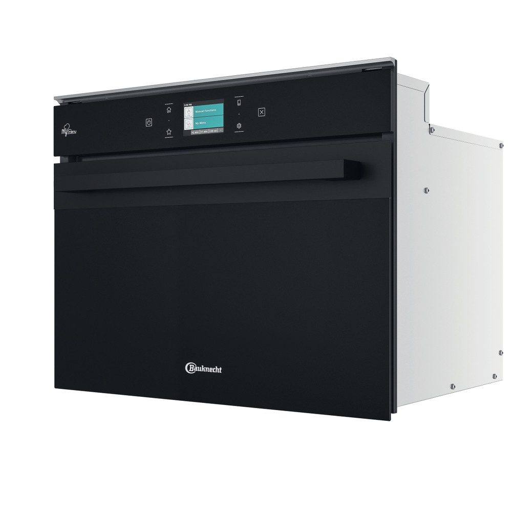 Bauknecht Mikrobølgeovn Indbygget EMPK9 P645 BM Black Steel Elektronisk 40 MW-Combi 900 Perspective
