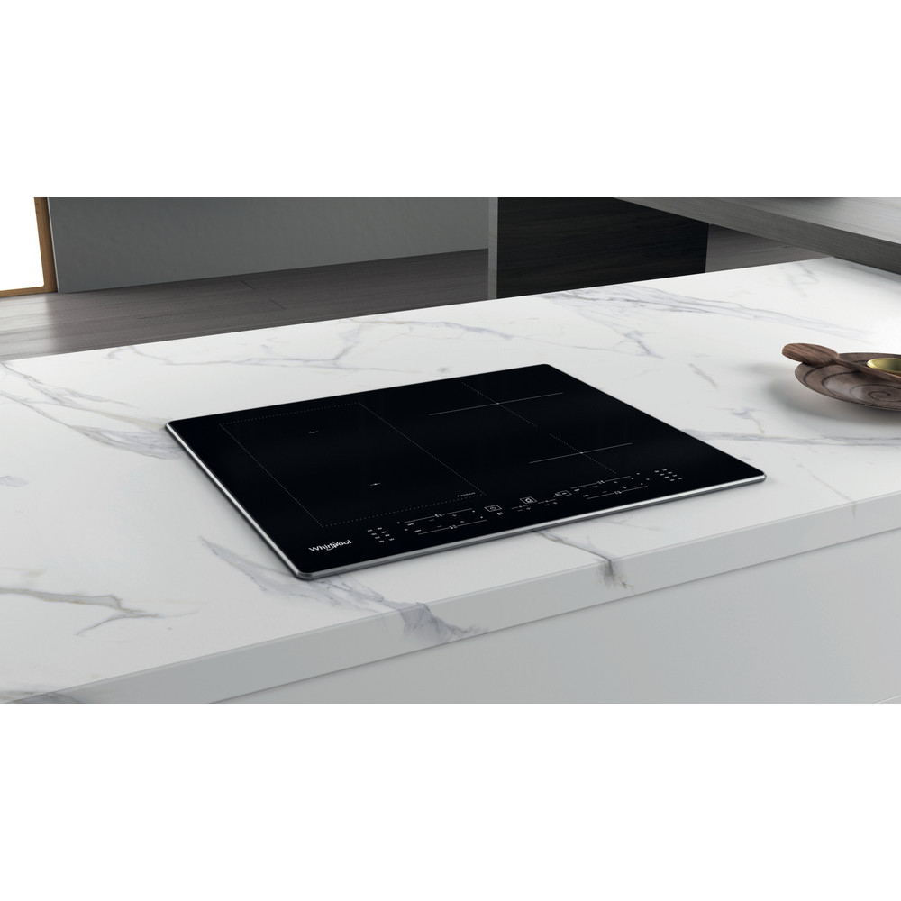 Whirlpool Főzőlap WL B5860 AL Fekete Induction vitroceramic Lifestyle perspective