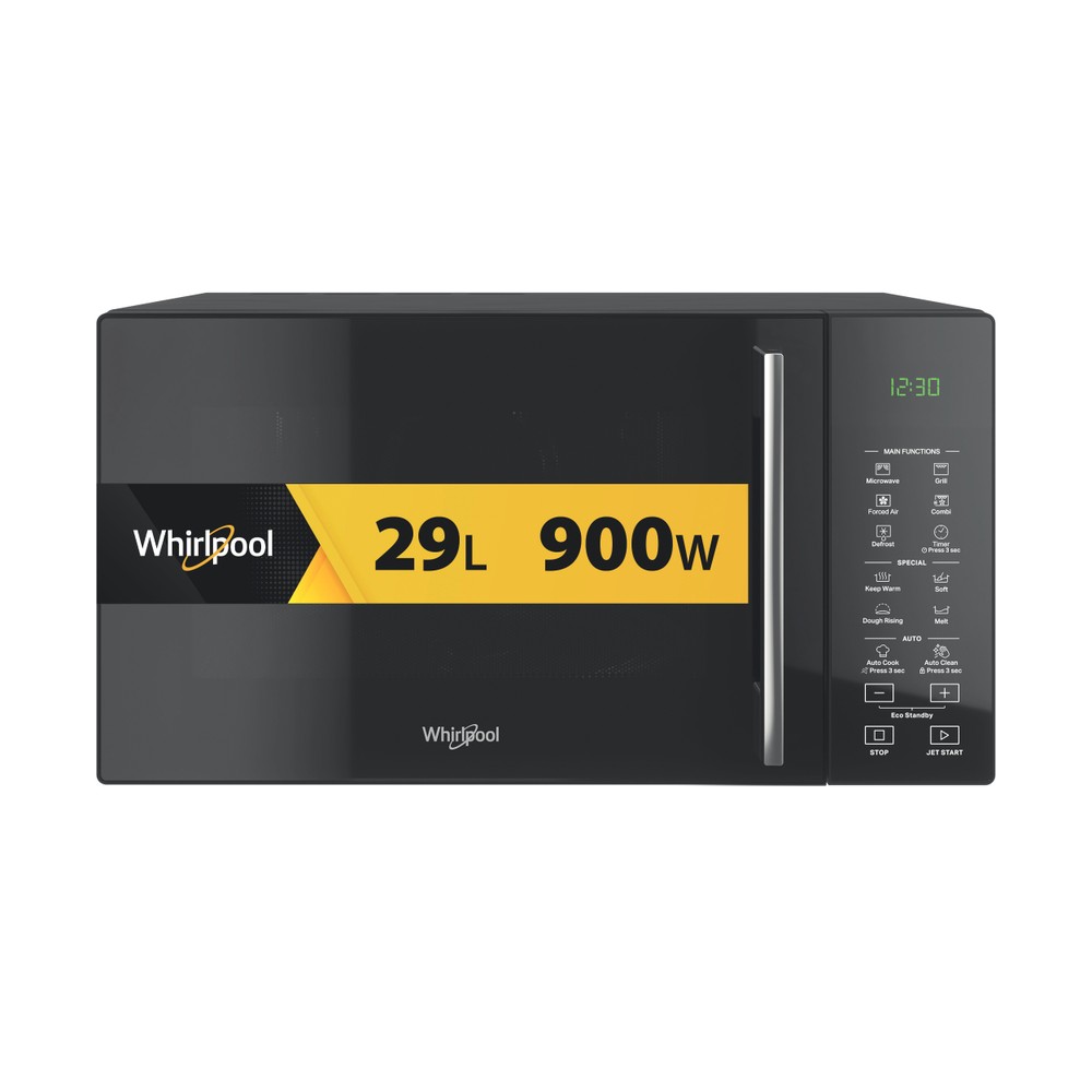 Whirlpool Magnetron Vrijstaand MWP 295 B Zwart Elektronisch 29 MW-Combi 900 Hero image