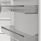 Whirlpool Fridge-Freezer Combination Free-standing WHKF 6352 XBR5UK Silver 2 doors Perspective