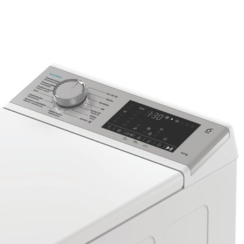Whirlpool Práčka Voľne stojace TW6521DSSWCS Biela Zhora plnená A Control panel