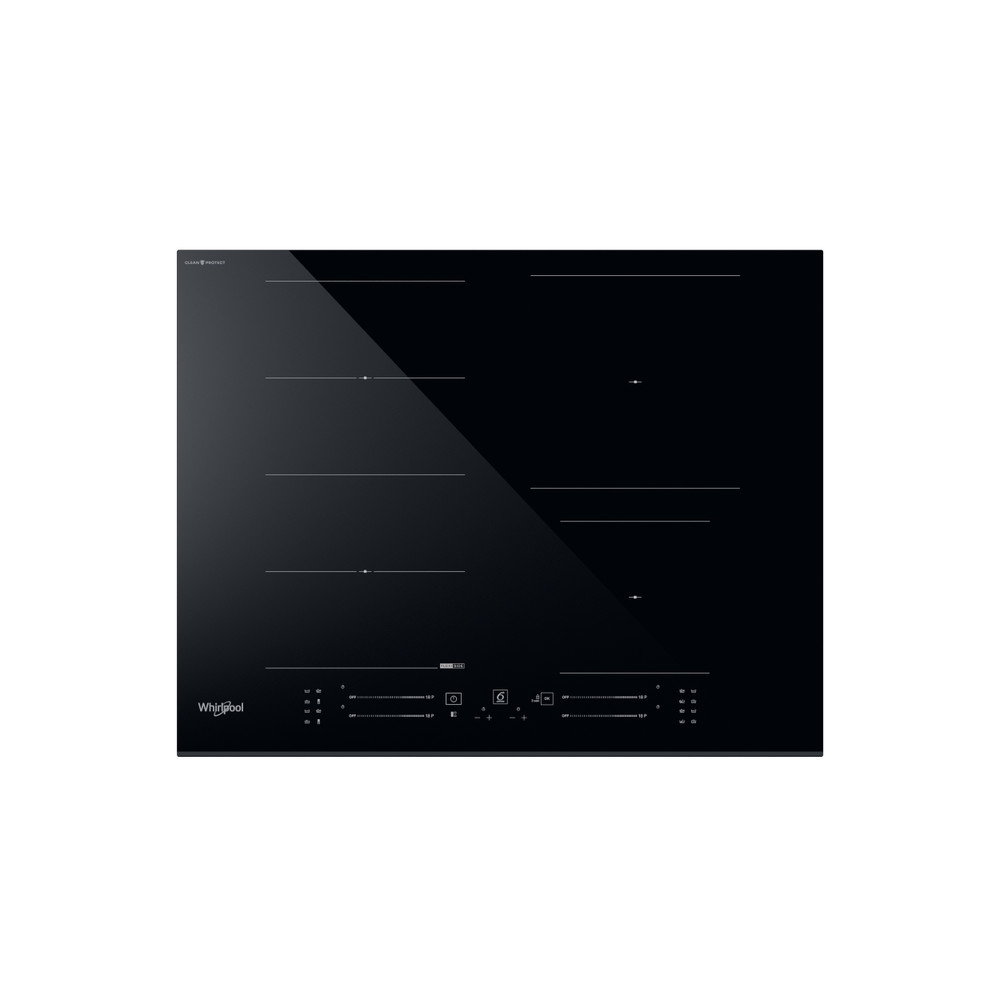 Whirlpool Varná deska WF S4665 CPBF Černá Induction vitroceramic Frontal top down