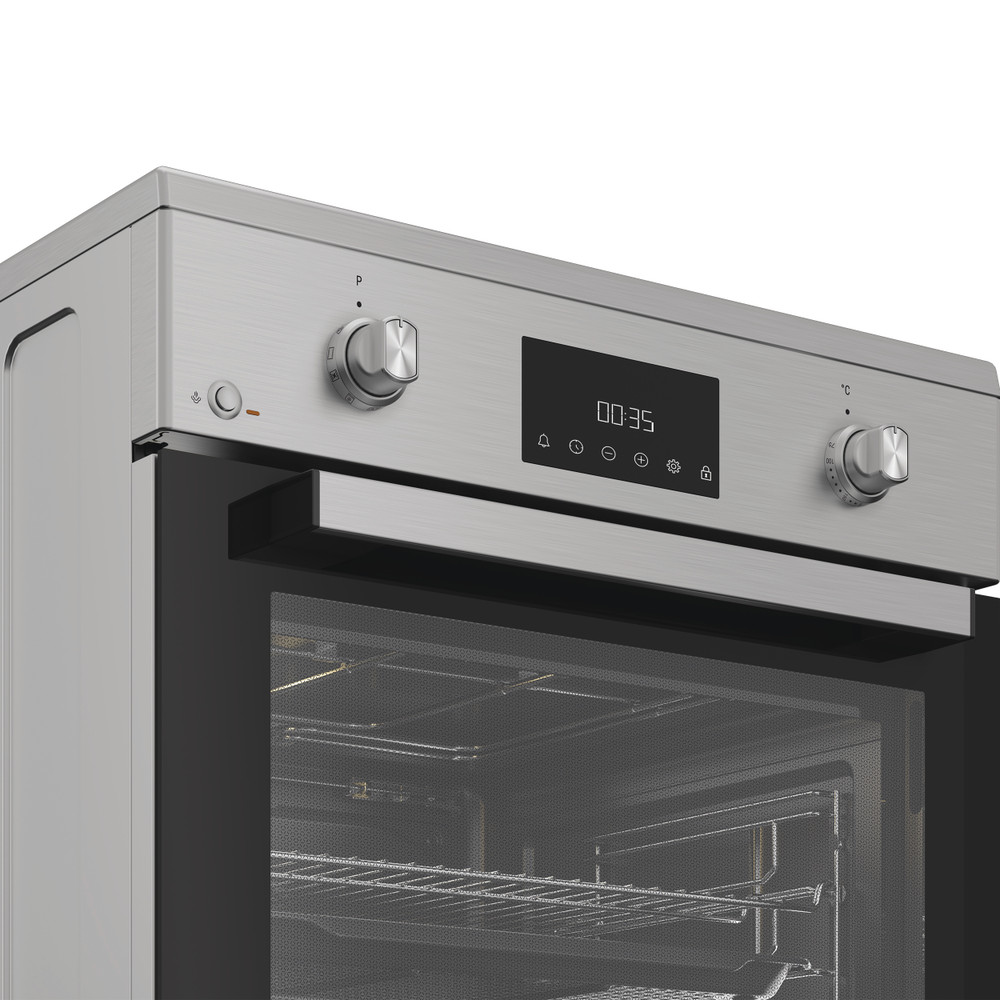 Hotpoint_Ariston Fogão H6I8LMSAX Inox Electrical Control panel