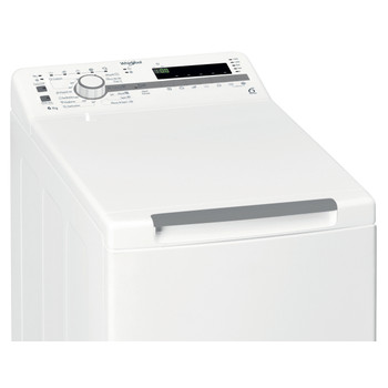 Whirlpool Mosógép Szabadonálló TDLR 6230SS EU/N Fehér Felültöltős D Control panel