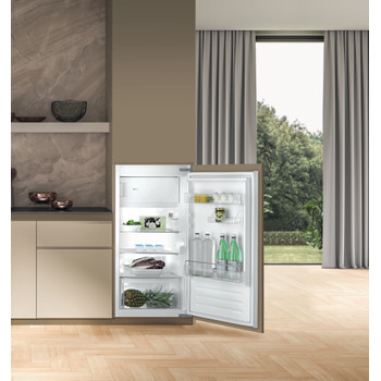 Whirlpool Réfrigérateur Encastrable ARG 104702 Inox Lifestyle frontal open