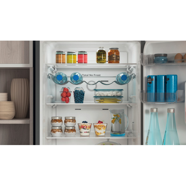 Indesit Холодильник с морозильной камерой Отдельно стоящий INFC8 TI21X 0 Inox 2 doors Lifestyle detail