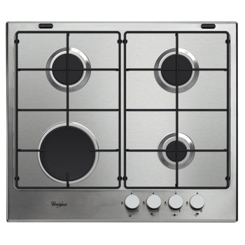 Whirlpool Table de cuisson GMA 6410/IX Inox GAS Frontal