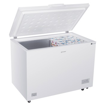 Indesit Zamrzivač Samostojeći INCF 3084 E Bijela Lifestyle perspective open