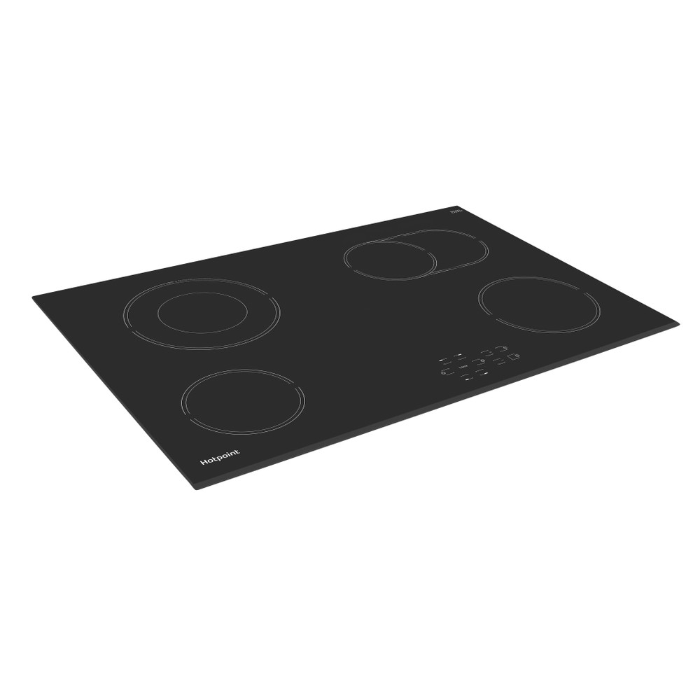 Hotpoint HOB HR 724 B H Black Radiant vitroceramic Perspective