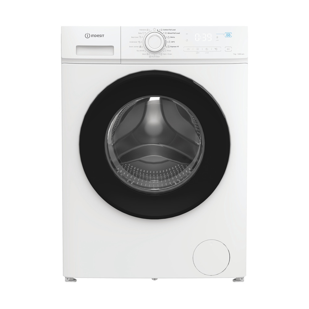 Indesit Wasmachine Vrijstaand IMA 762B MY TIME EE Wit Voorlader A Frontal