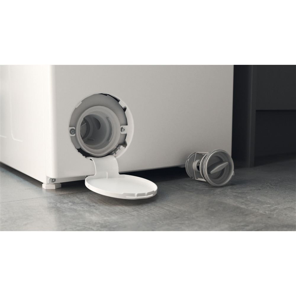 Bauknecht Vaskemaskine Fritstående WAT Smart Eco 12C Hvid Topbetjent C Filter