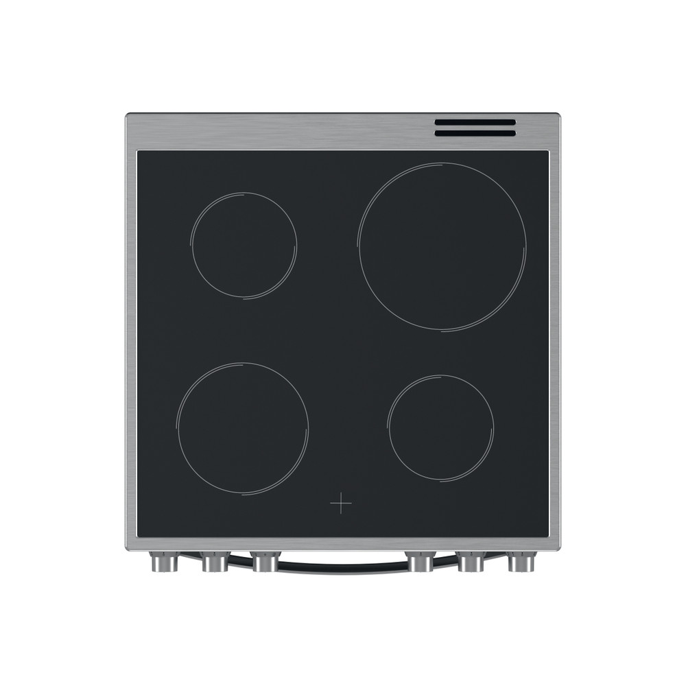 Indesit Štednjak IS67V5KCX/E Inox Electrical Frontal top down