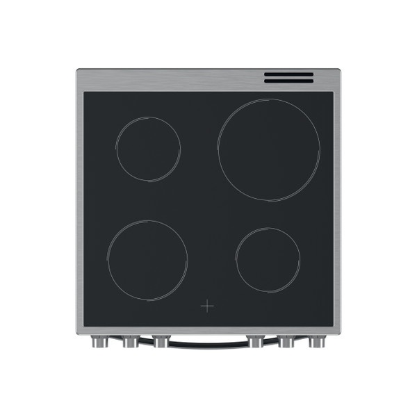 Indesit Κουζίνα IS67V5KCX/E Inox Electrical Frontal top down