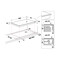 Whirlpool HOB AKT 9020 B Black Radiant vitroceramic Frontal
