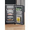 Whirlpool Side-by-Side Brīvi stāvošs WQ9I FO2BX EF Black Steel Frontal