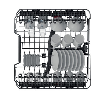 Whirlpool Lave-vaisselle Encastrable W0I D751A X Tout intégrable B Rack