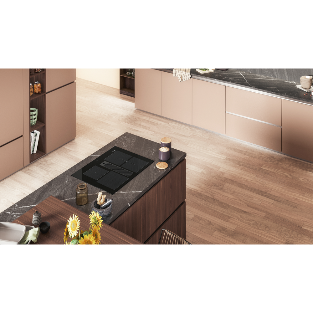 Bauknecht Venting cooktop BVH 2065B F KIT Noir Lifestyle perspective