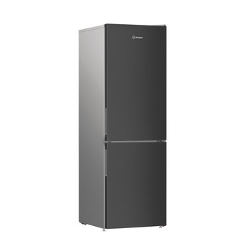 Indesit Koel/vriescombinatie Vrijstaand INKS 1361 XR4E1 ARC 764 Manhattan Gray 2 deuren Perspective