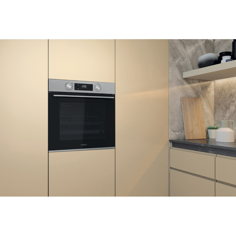 Whirlpool Sütő Beépíthető OMK58CU1SX Elektromos A+ Lifestyle perspective