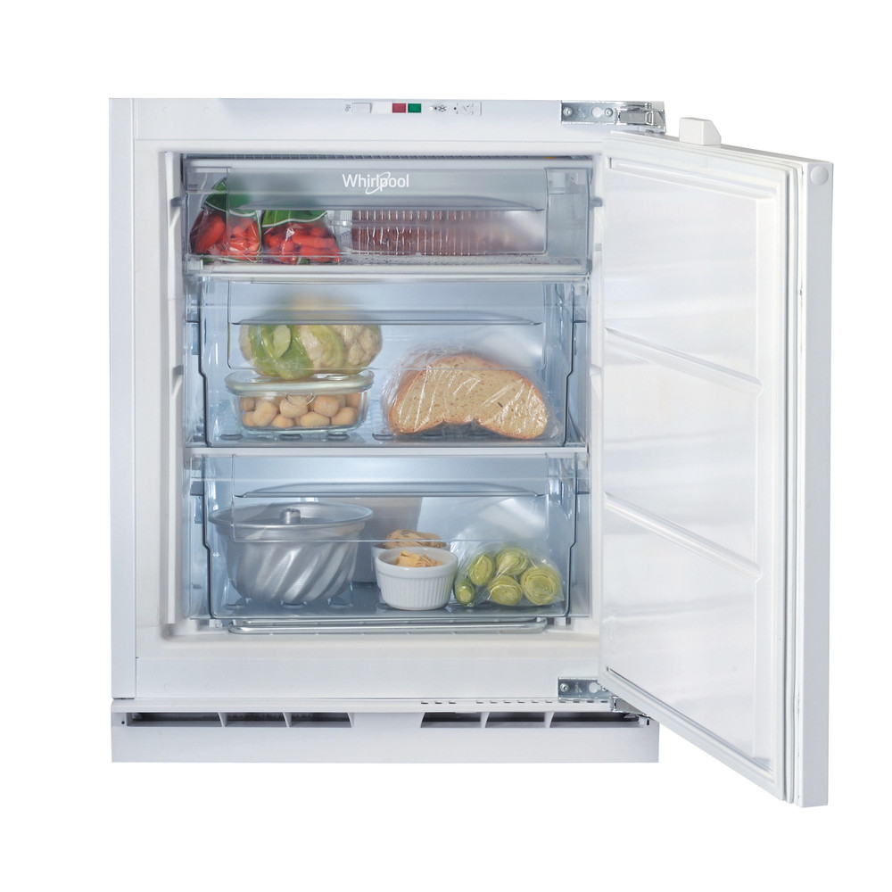 Whirlpool Fagyasztó Beépíthető AFB 8281 Fehér Frontal open