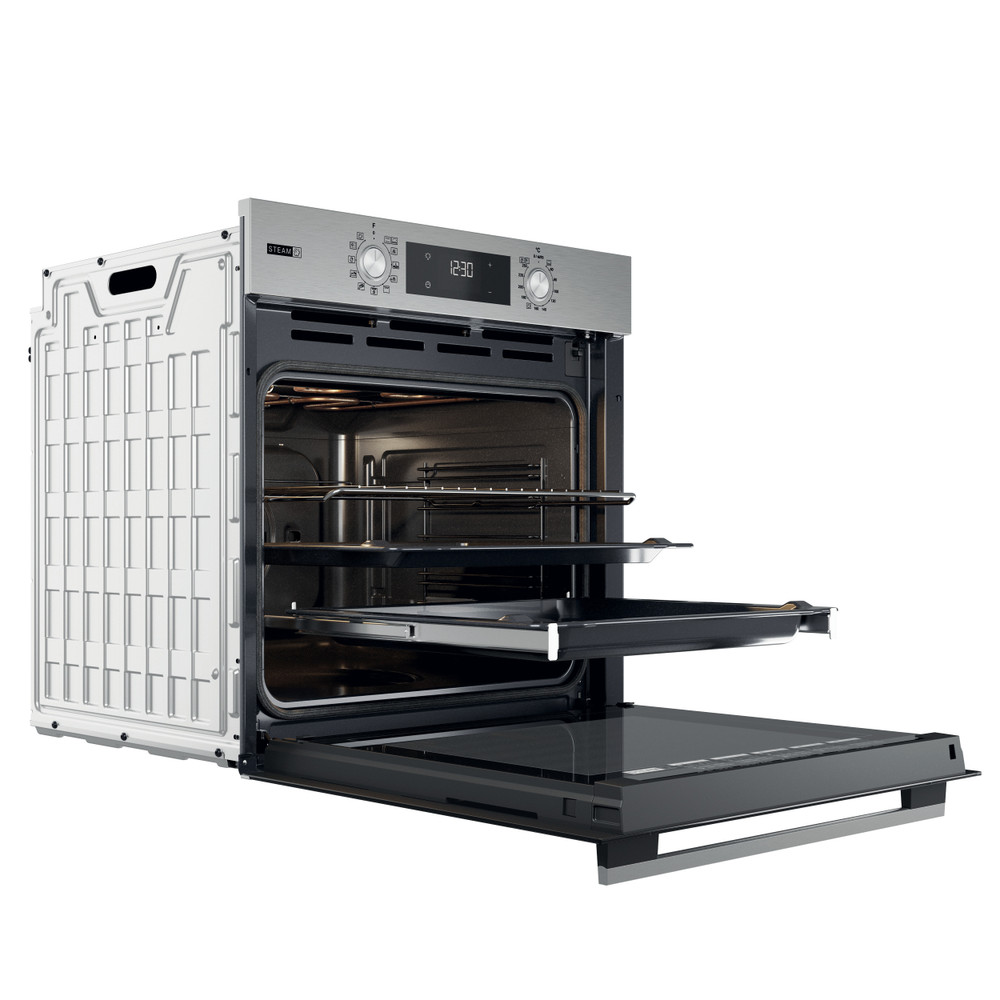 Whirlpool Cuptor Încorporabil OMSK58RU1SX Electric A+ Perspective open