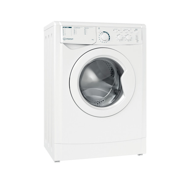Indesit Perilica za rublje Samostojeći EWSC 61251 W EU N Bijela Prednje punjenje F Perspective
