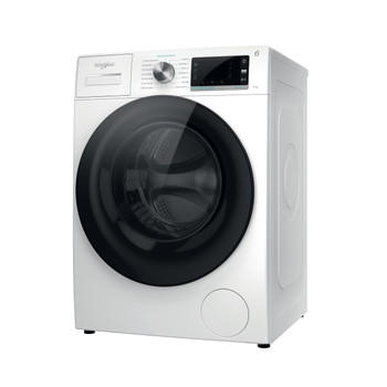 Whirlpool Máquina de lavar roupa Livre Instalação W6 W945WB EE Branco Carga Frontal B Perspective