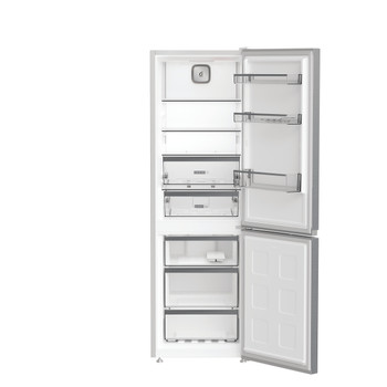 Whirlpool Kombinirani hladnjak Samostojeći WHK 26362 XP4E Srebrna 2 doors Frontal open