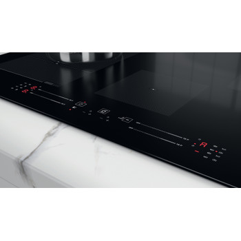 Whirlpool Hob WF S3977 NE Black Induction vitroceramic Lifestyle control panel