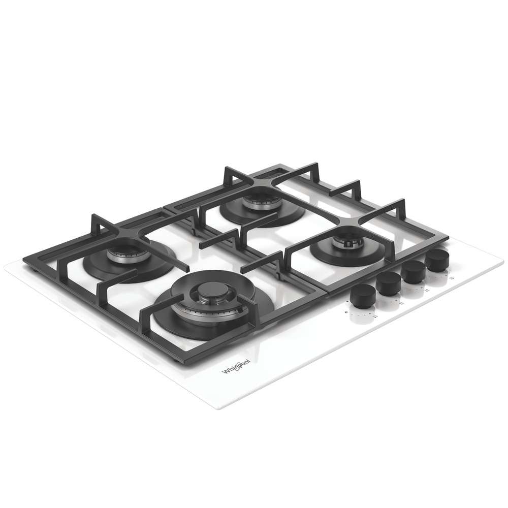 Whirlpool Plită GOFL 629/WH EE Alb Gaz Perspective