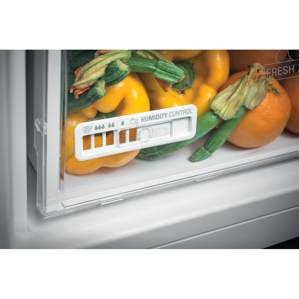 Hotpoint_Ariston Frigorífico Libre instalación SH8 A2Q XRD Óptica Inox Drawer