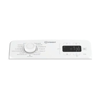 Indesit Перална машина Свободностоящи TI5513EMTEE Бял Модел с горно зареждане C Program