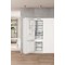 Whirlpool Šaldytuvo / šaldiklio kombinacija Įmontuojama WHC20 T573 Balta 2 doors Perspective open
