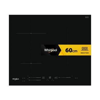 Whirlpool Table de cuisson WS S6360 BF Noir Induction vitroceramic Frontal
