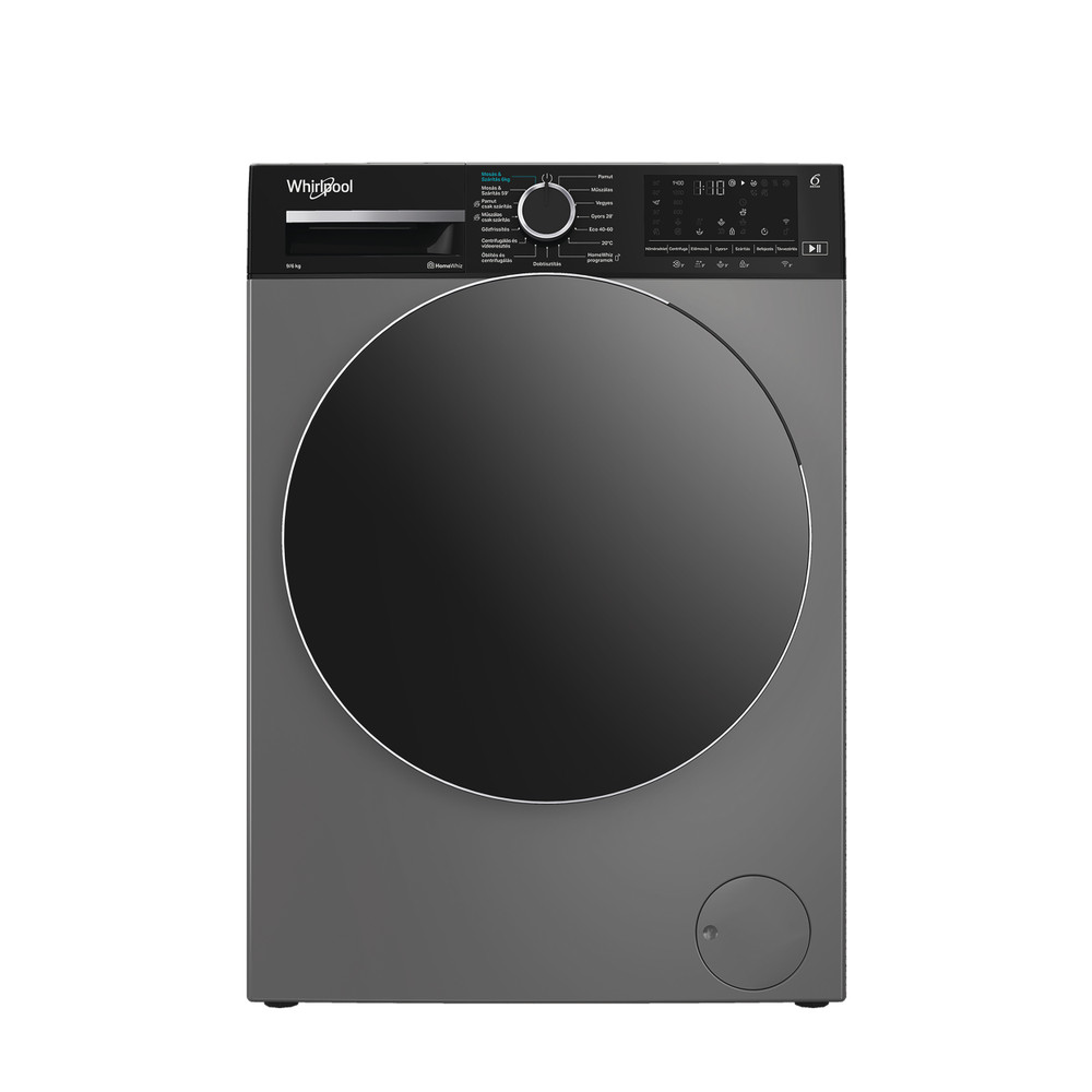 Whirlpool Mosó-szárító Szabadonálló WAD 9636 WBC HU Gray Elöltöltős Frontal