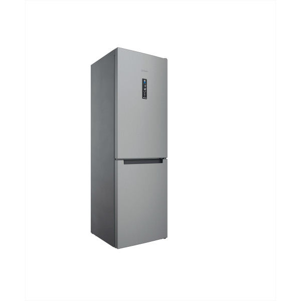 Indesit Hűtő/fagyasztó kombináció Szabadonálló INFC8 TT33X Inox 2 doors Perspective