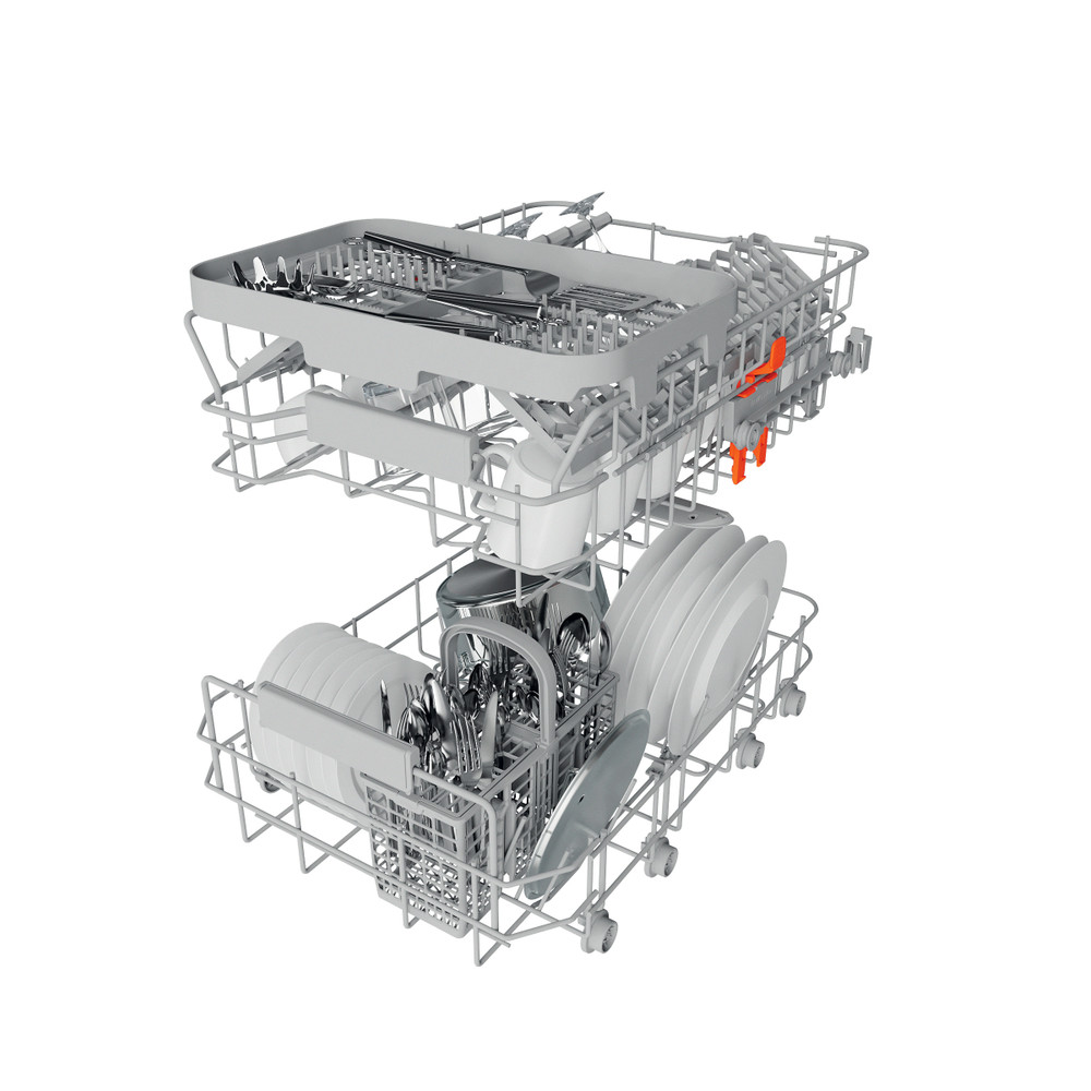Hotpoint_Ariston Zmywarka Wolnostojący HSFC 3T127 C Wolnostojący E Technical Translucent