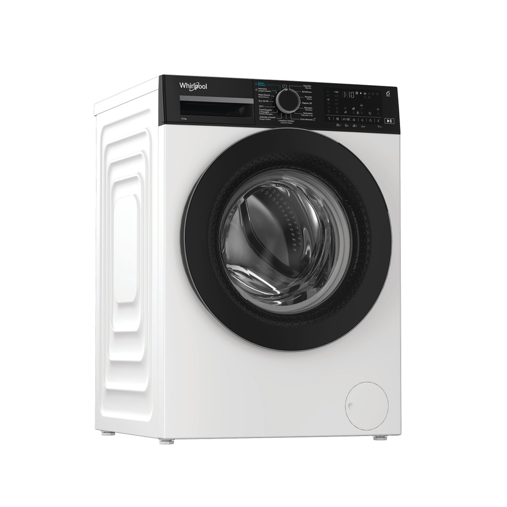 Whirlpool Lavadora Libre instalación WAM 27WB SPT Blanco Cargador frontal A Perspective