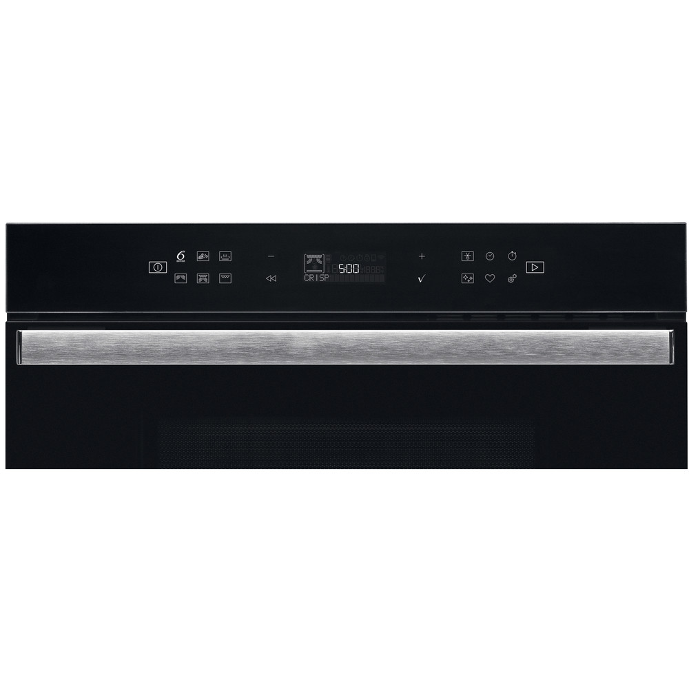 Whirlpool Mikrohullámú sütő Beépíthető W6 MD440 NB Fekete Elektromos 31 Mikrohullám+Grill funkció 1000 Control panel